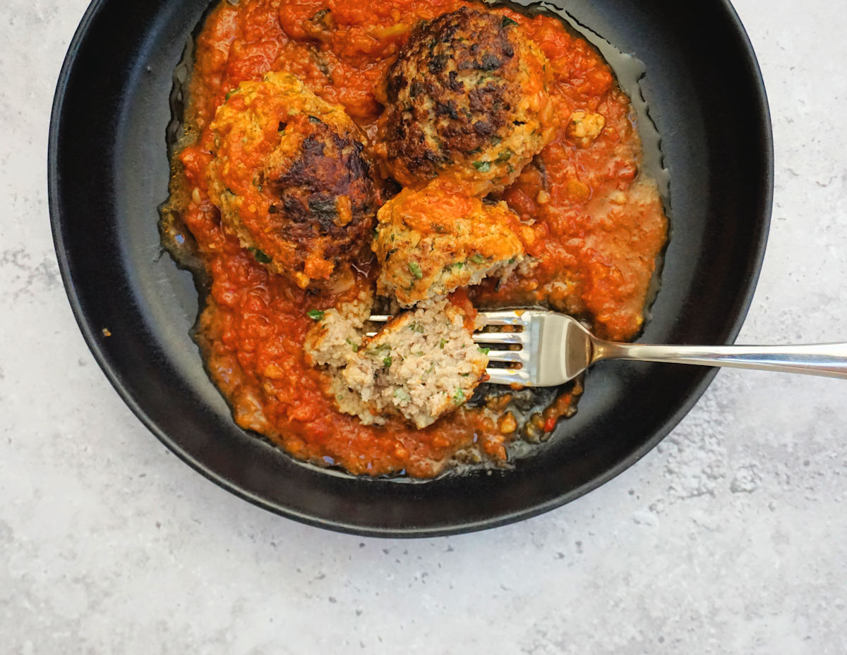 Ricotta And Oregano Meatballs Recipe Cuisine Fiend
